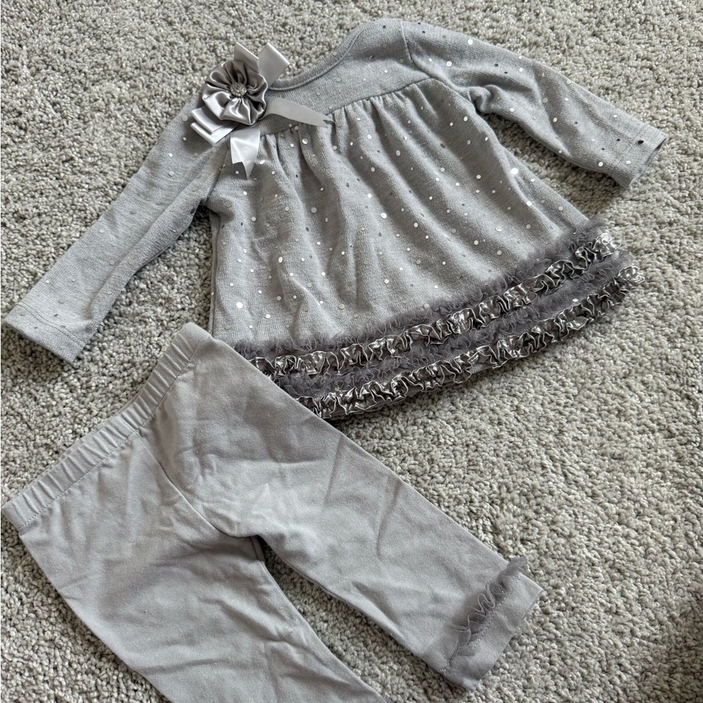 Rare Editions Gray Kids Matching Set